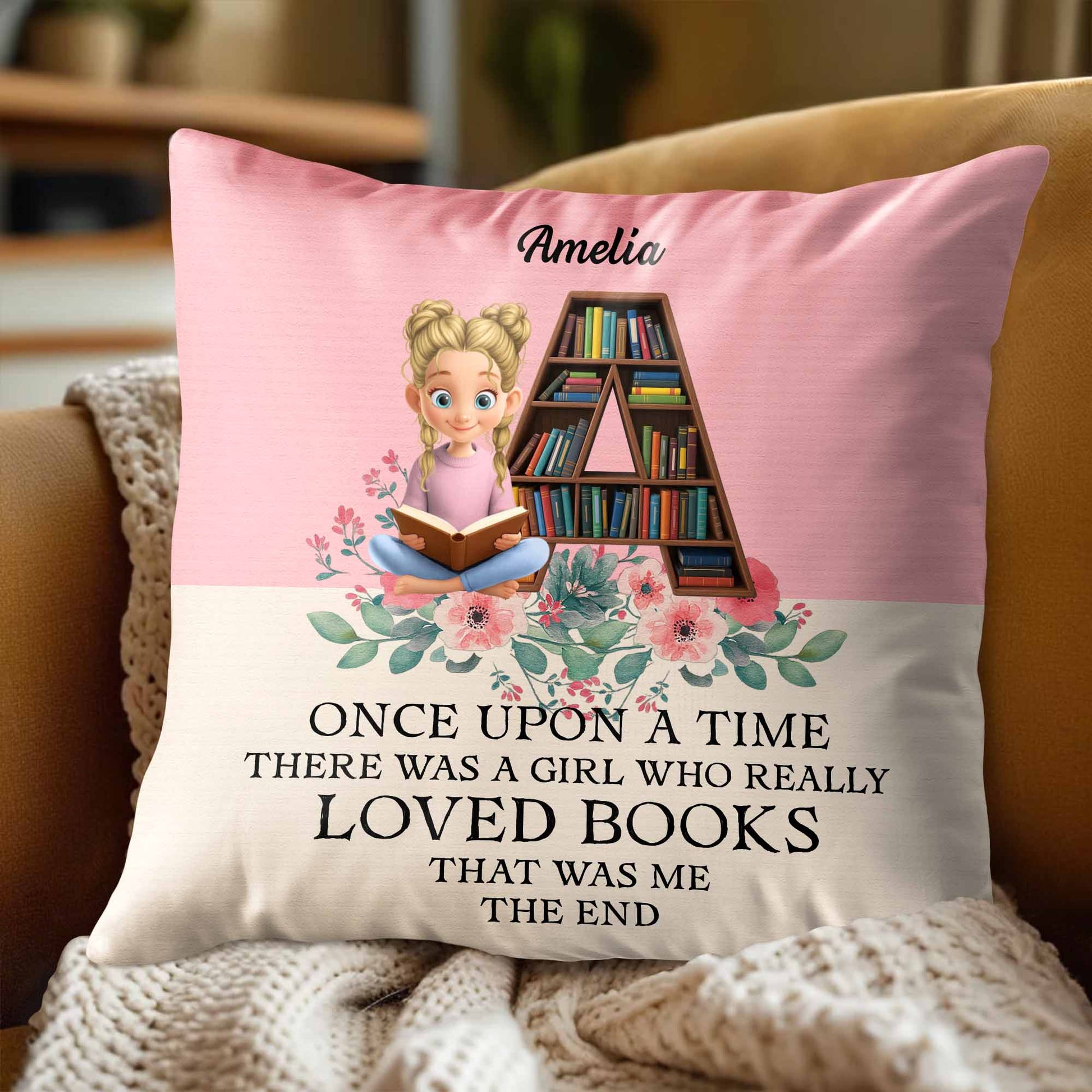 Once Upon A Time A Girl Who Loved Books