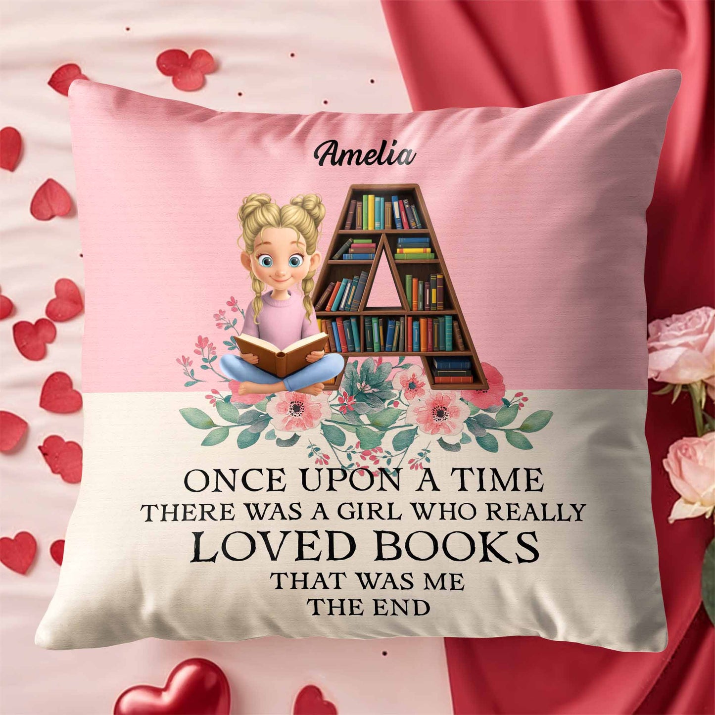 Once Upon A Time A Girl Who Loved Books