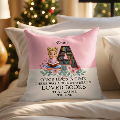 Once Upon A Time A Girl Who Loved Books