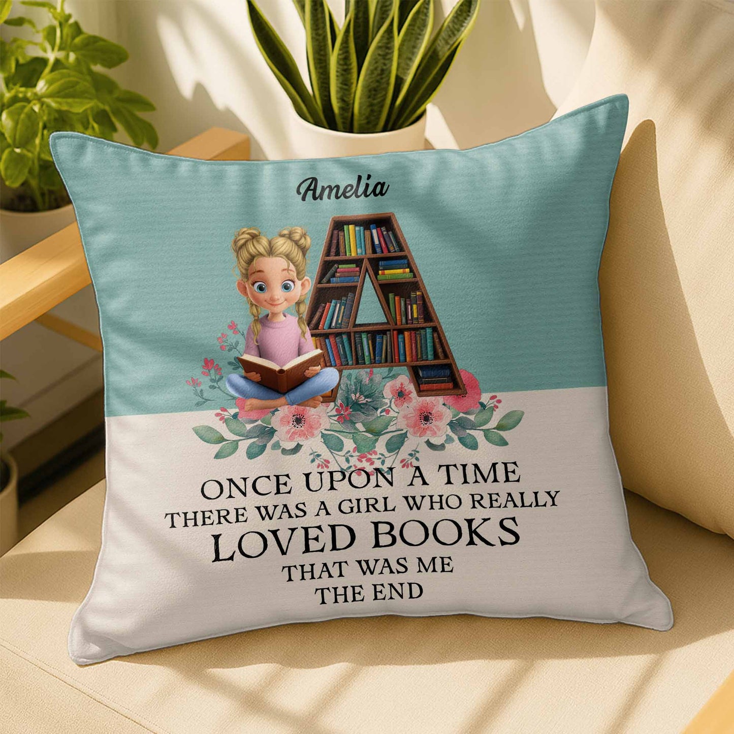 Once Upon A Time A Girl Who Loved Books