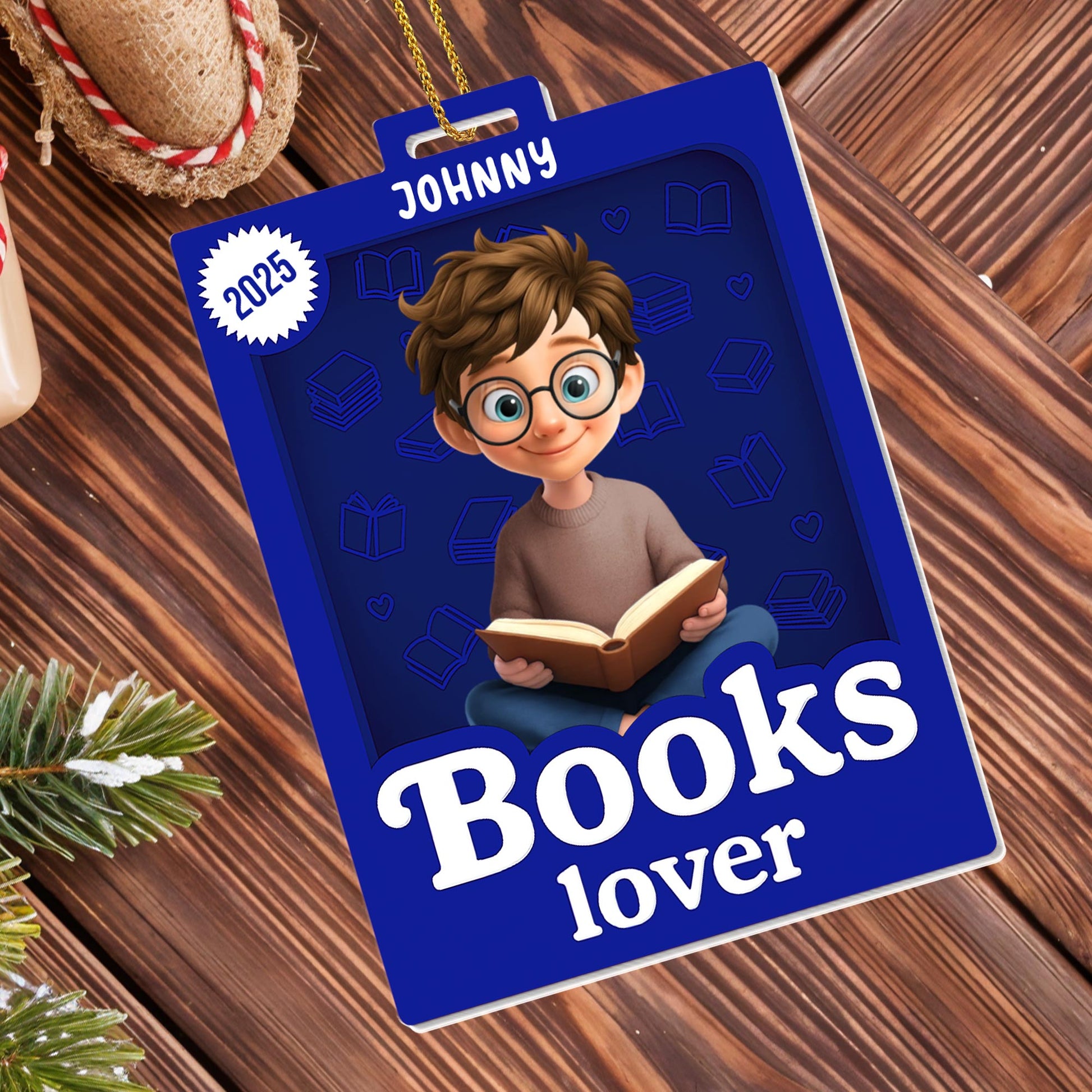 Books Lover Featuring a Young Girl and Book