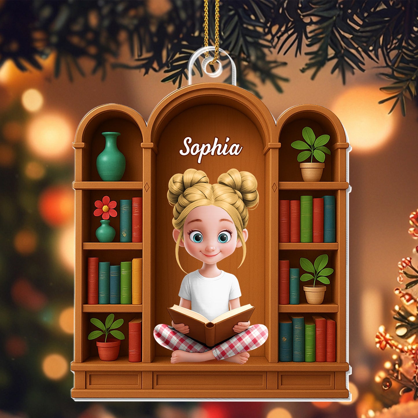 Unwind In Your Personal Library Nook With Books And Plants