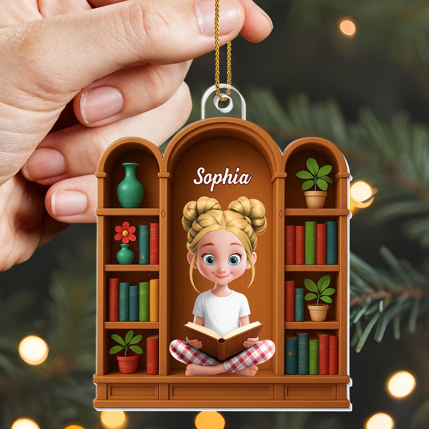 Unwind In Your Personal Library Nook With Books And Plants