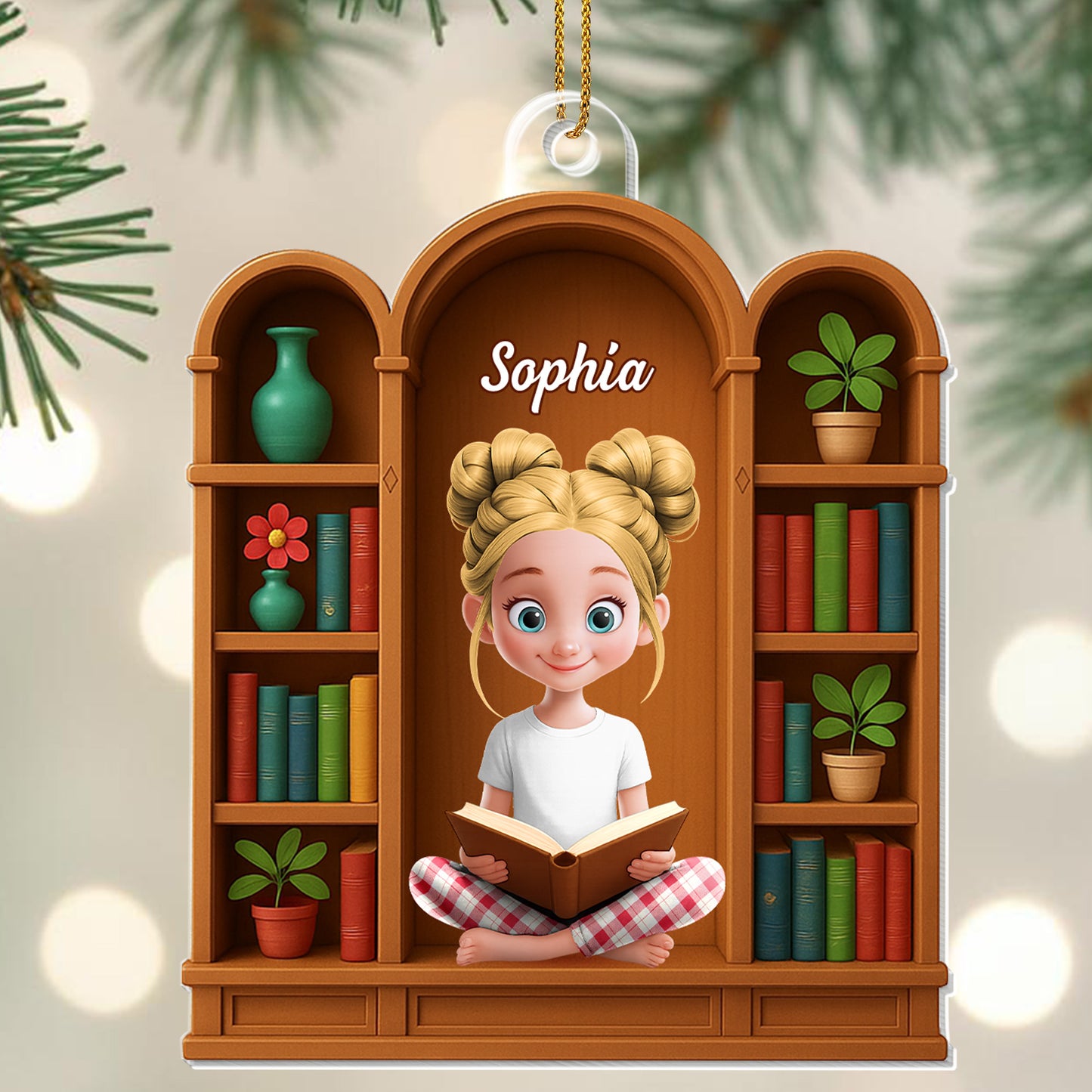 Unwind In Your Personal Library Nook With Books And Plants