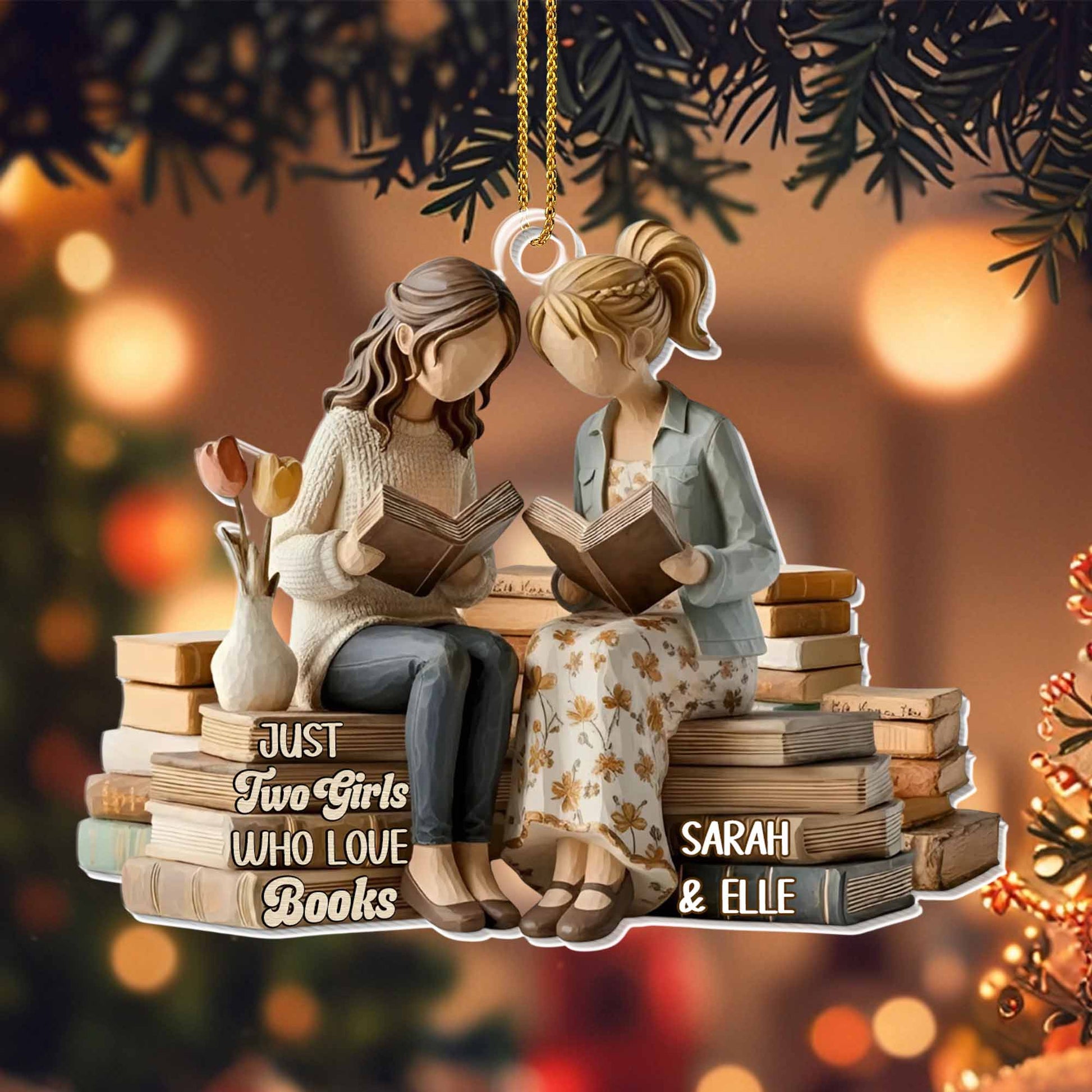 Just Two Girls Who Love Books