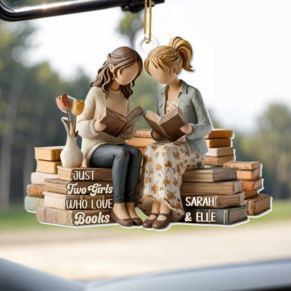 Just Two Girls Who Love Books