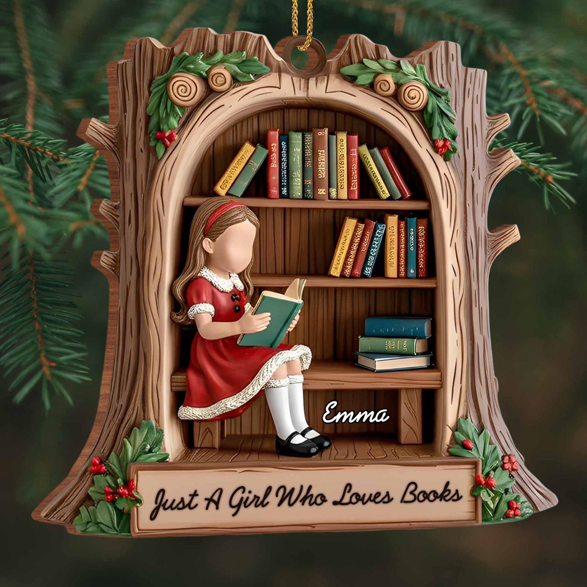 Just A Girl Who Loves Books, Bookshelf Design