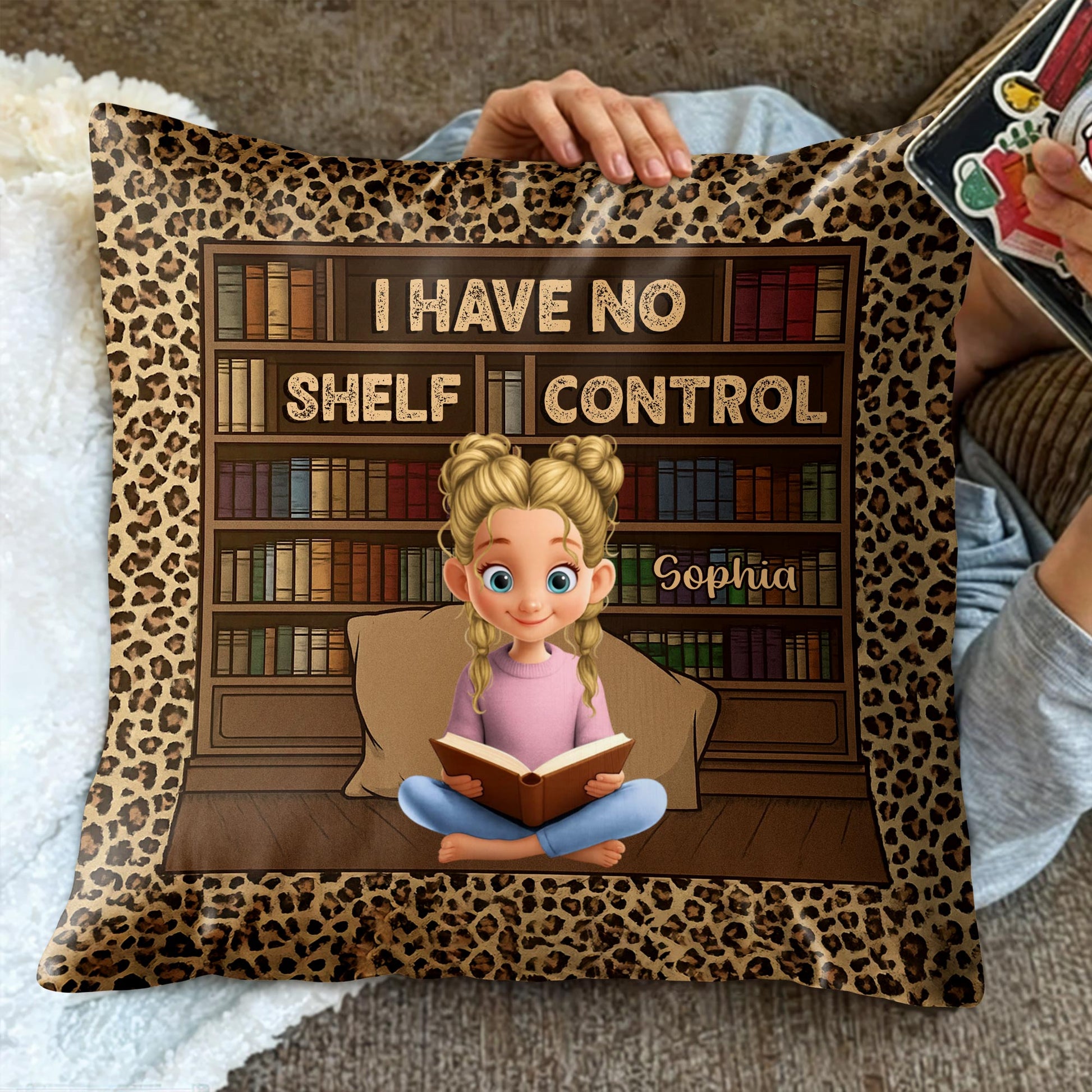 I Have No Shelf Control With Books And Leopard Print