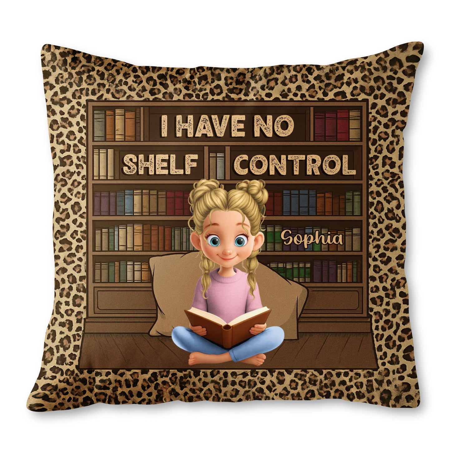 I Have No Shelf Control With Books And Leopard Print