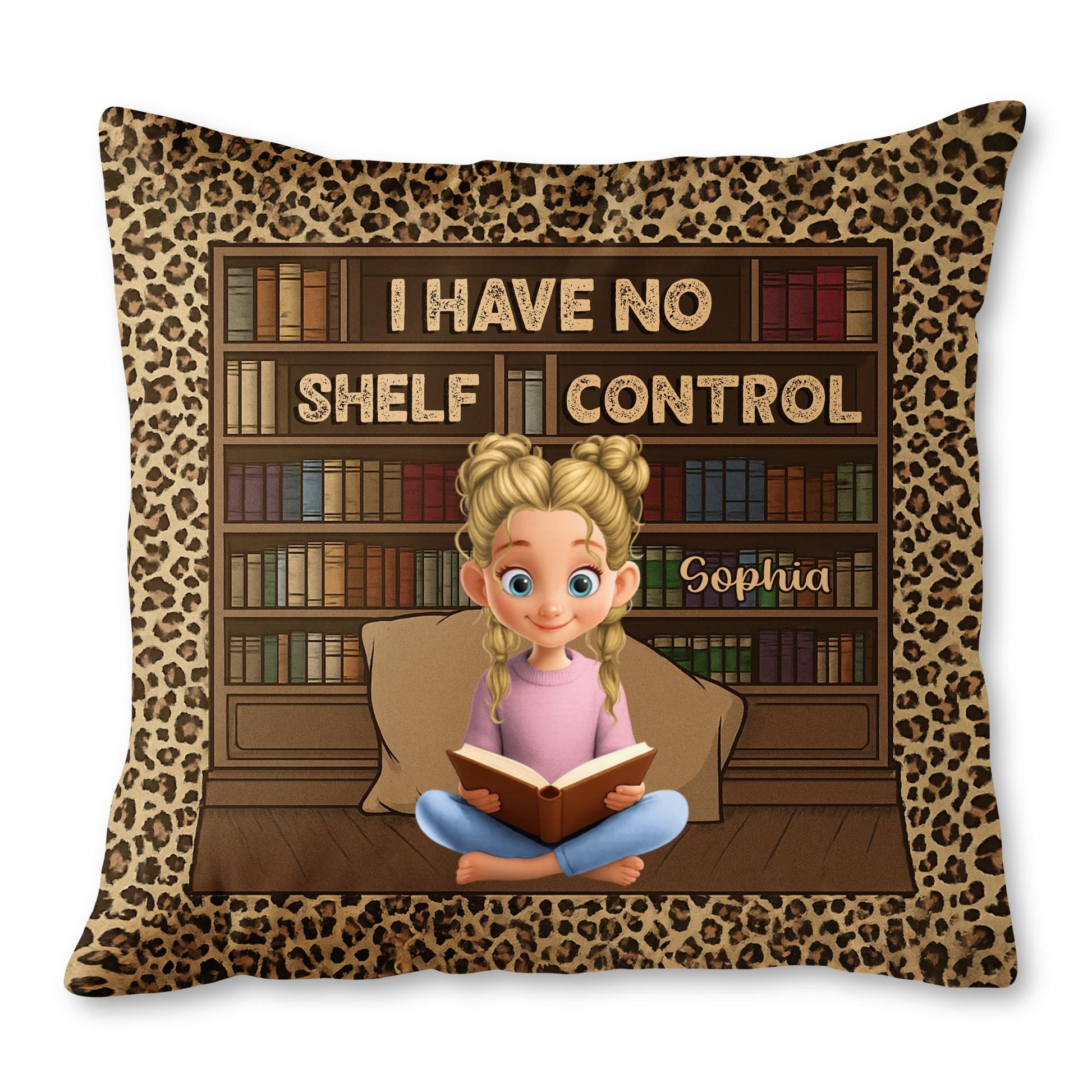 I Have No Shelf Control With Books And Leopard Print
