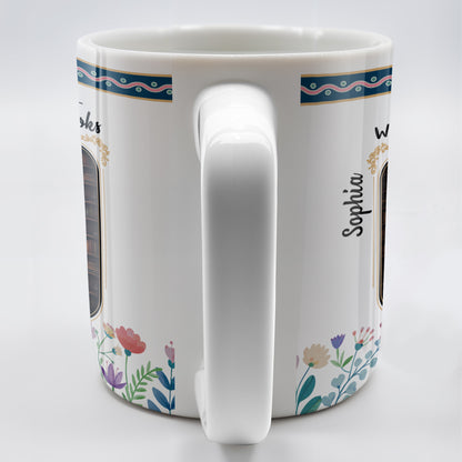 Just A Girl Who Loves Books With Floral Design