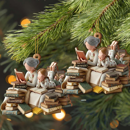 The Love Between Grandma And Granddaughter, Books And Figurines