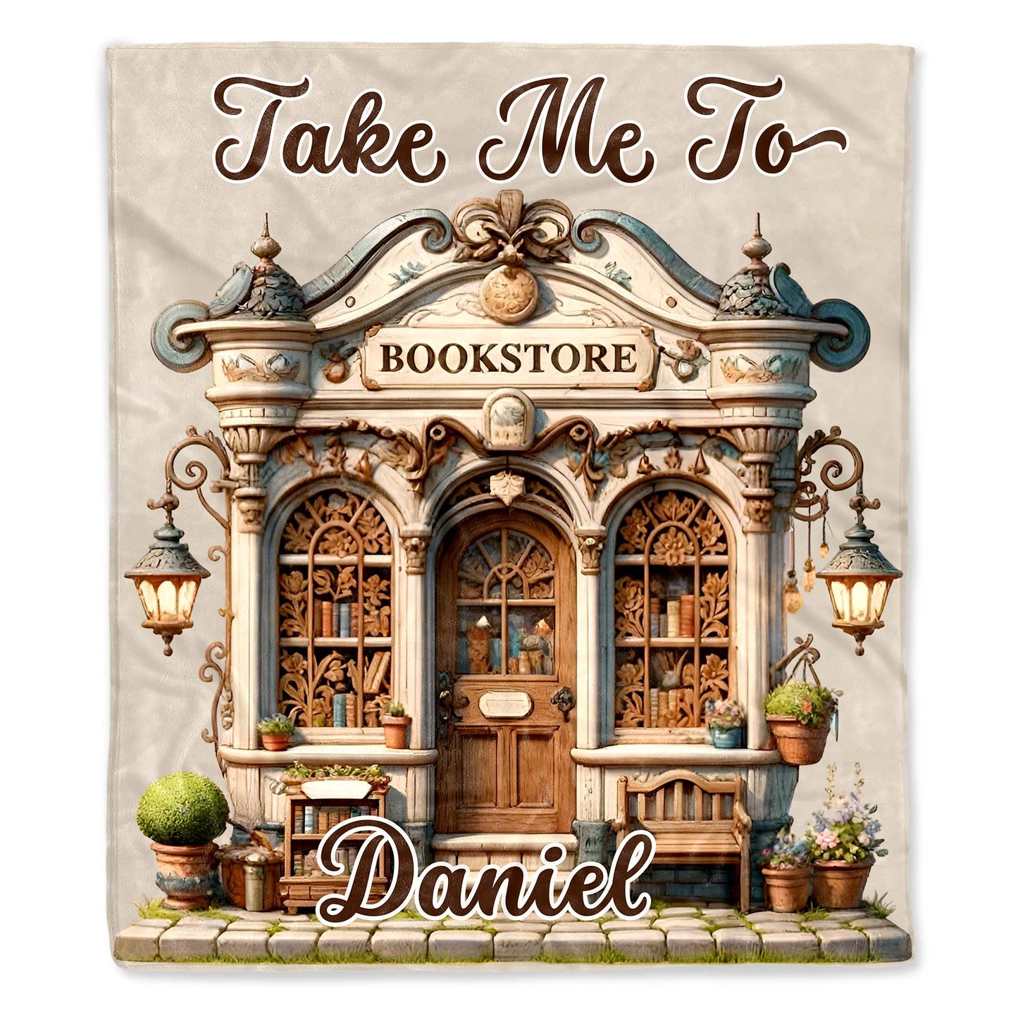 Take Me To Book Store, Cozy Bookstore Design