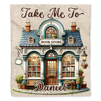 Take Me To Book Store, Cozy Bookstore Design