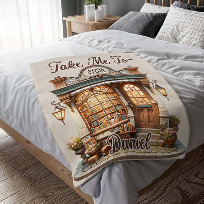 Take Me To Book Store, Cozy Bookstore Design