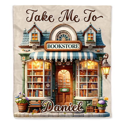 Take Me To Book Store, Cozy Bookstore Design