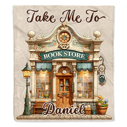 Take Me To Book Store, Cozy Bookstore Design