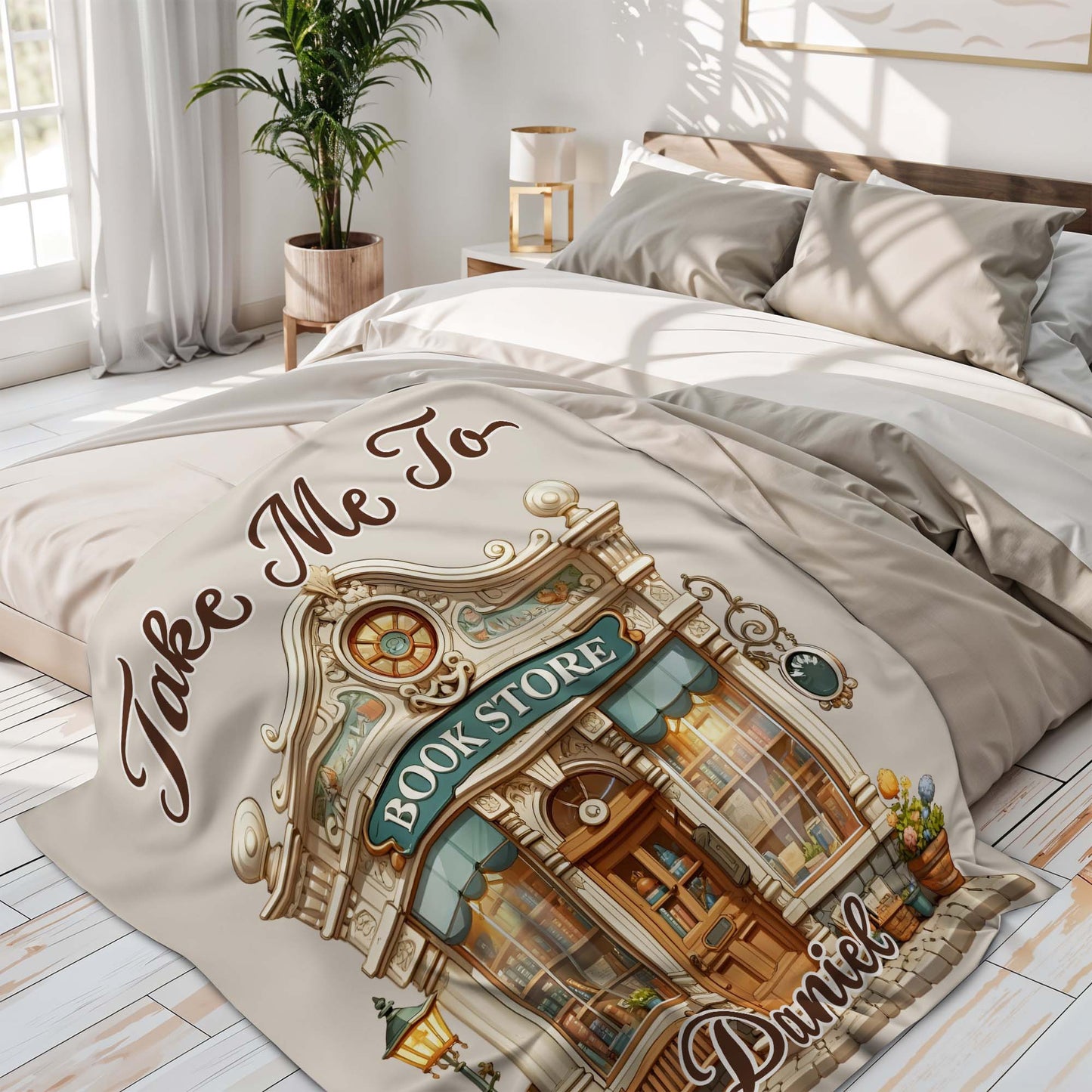 Take Me To Book Store, Cozy Bookstore Design