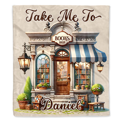 Take Me To Book Store, Cozy Bookstore Design