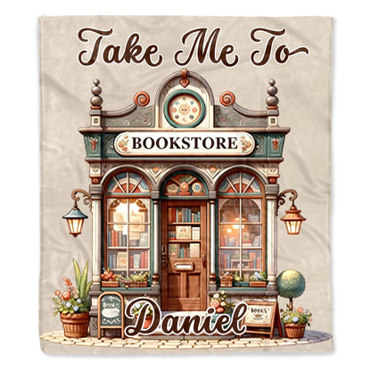Take Me To Book Store, Cozy Bookstore Design