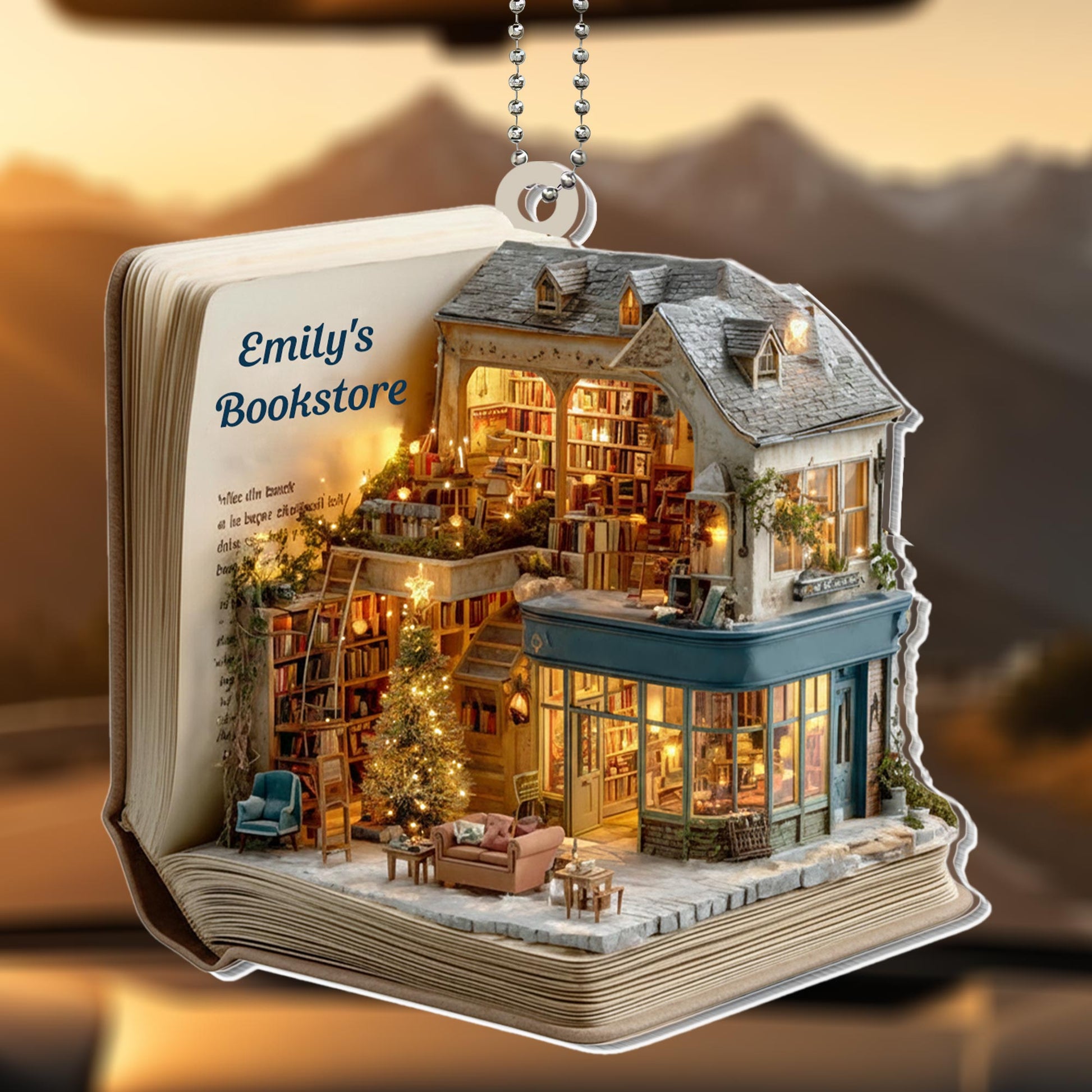 Write Our Own Stories, Bookstore House Ornament