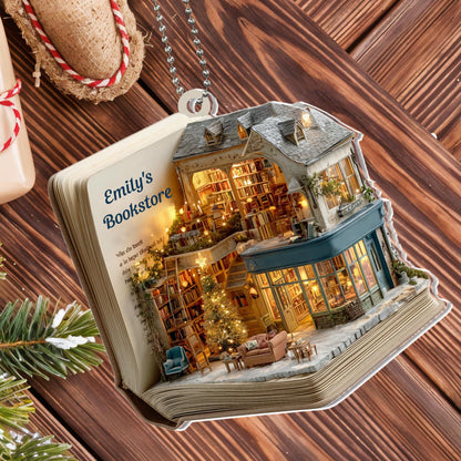 Write Our Own Stories, Bookstore House Ornament