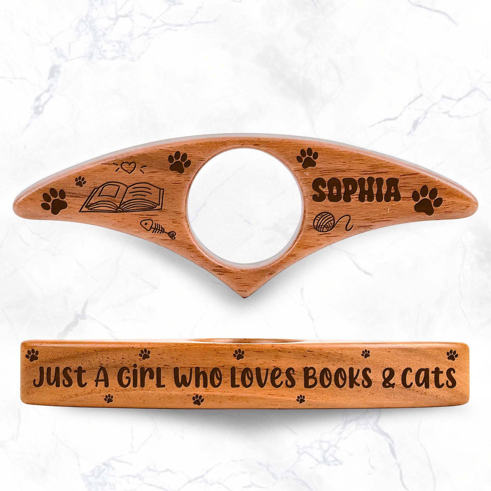 Just A Girl Who Loves Books & Cats