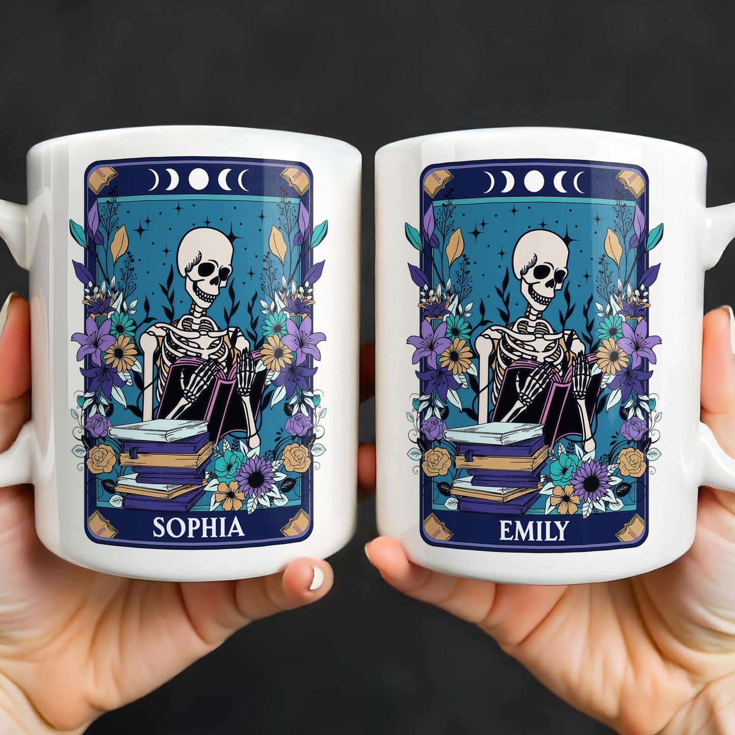 Enjoy Every Moment With Books And Flowers