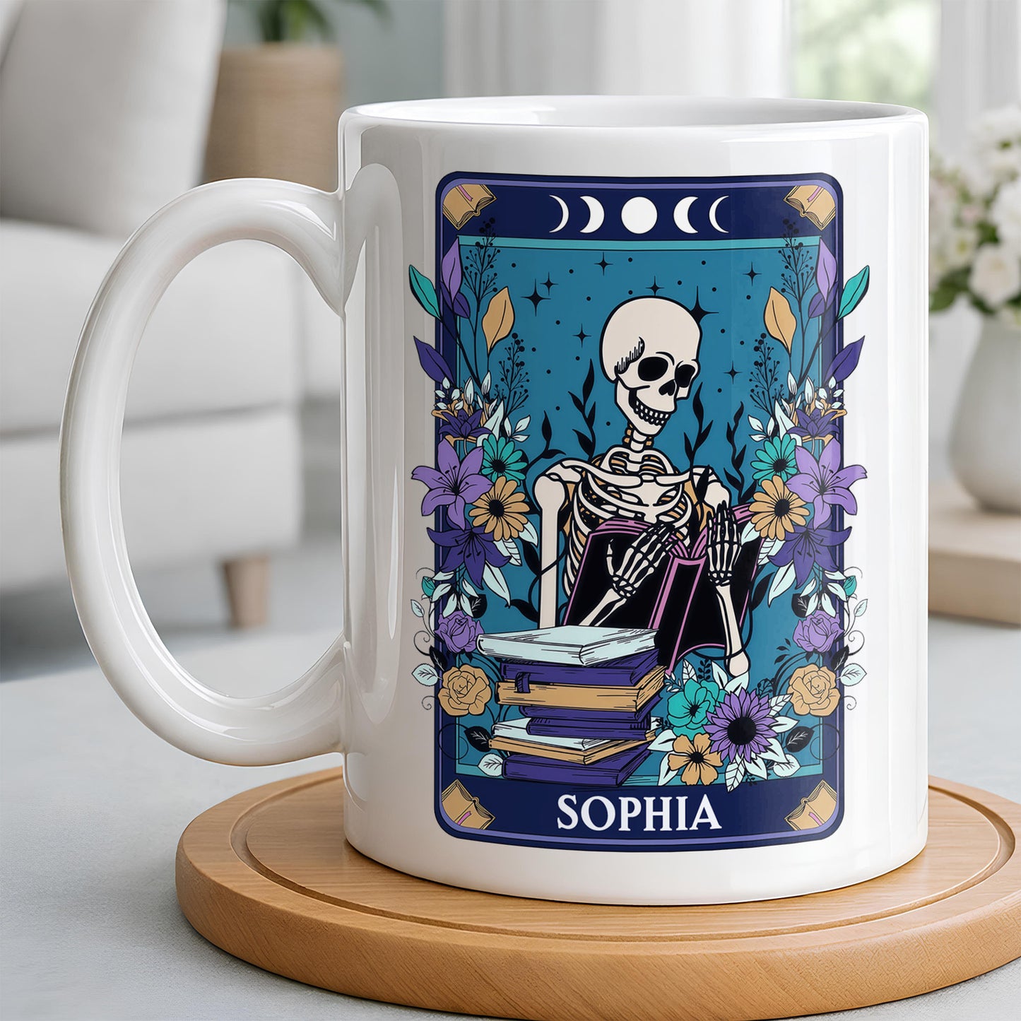 Enjoy Every Moment With Books And Flowers