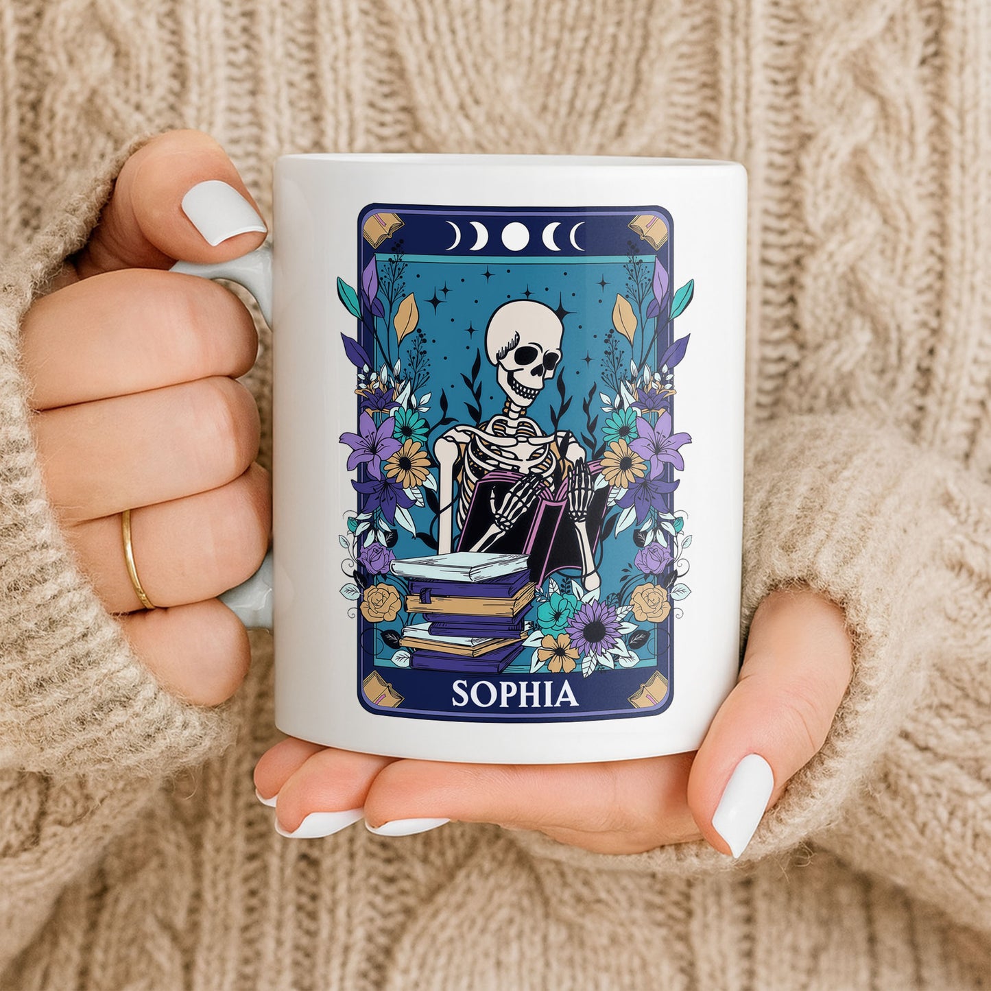 Enjoy Every Moment With Books And Flowers