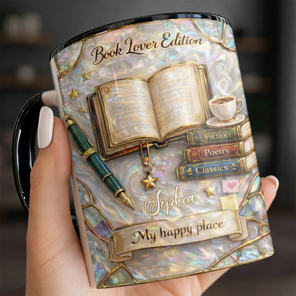 Book Lover Edition, My Happy Place With Books And Coffee