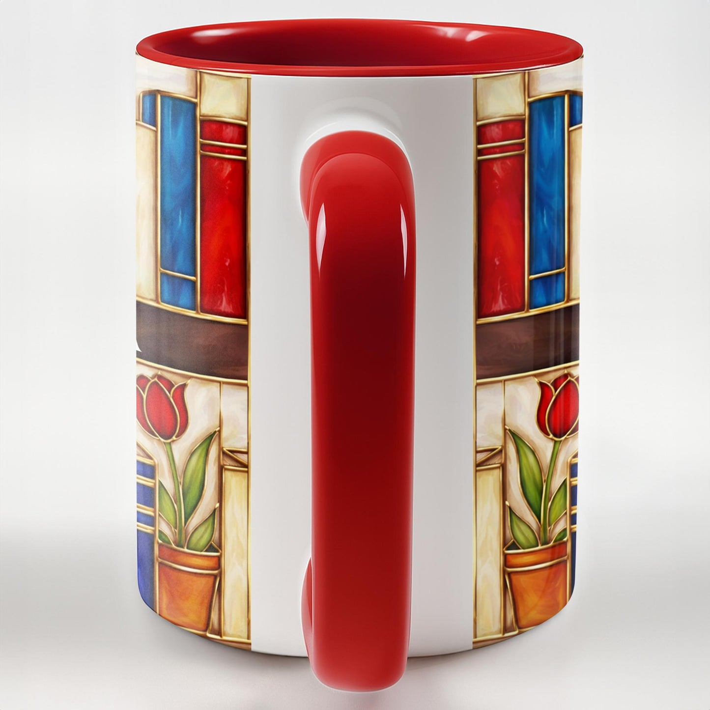 To My Favorite Book Lover, Books And Tulips Design