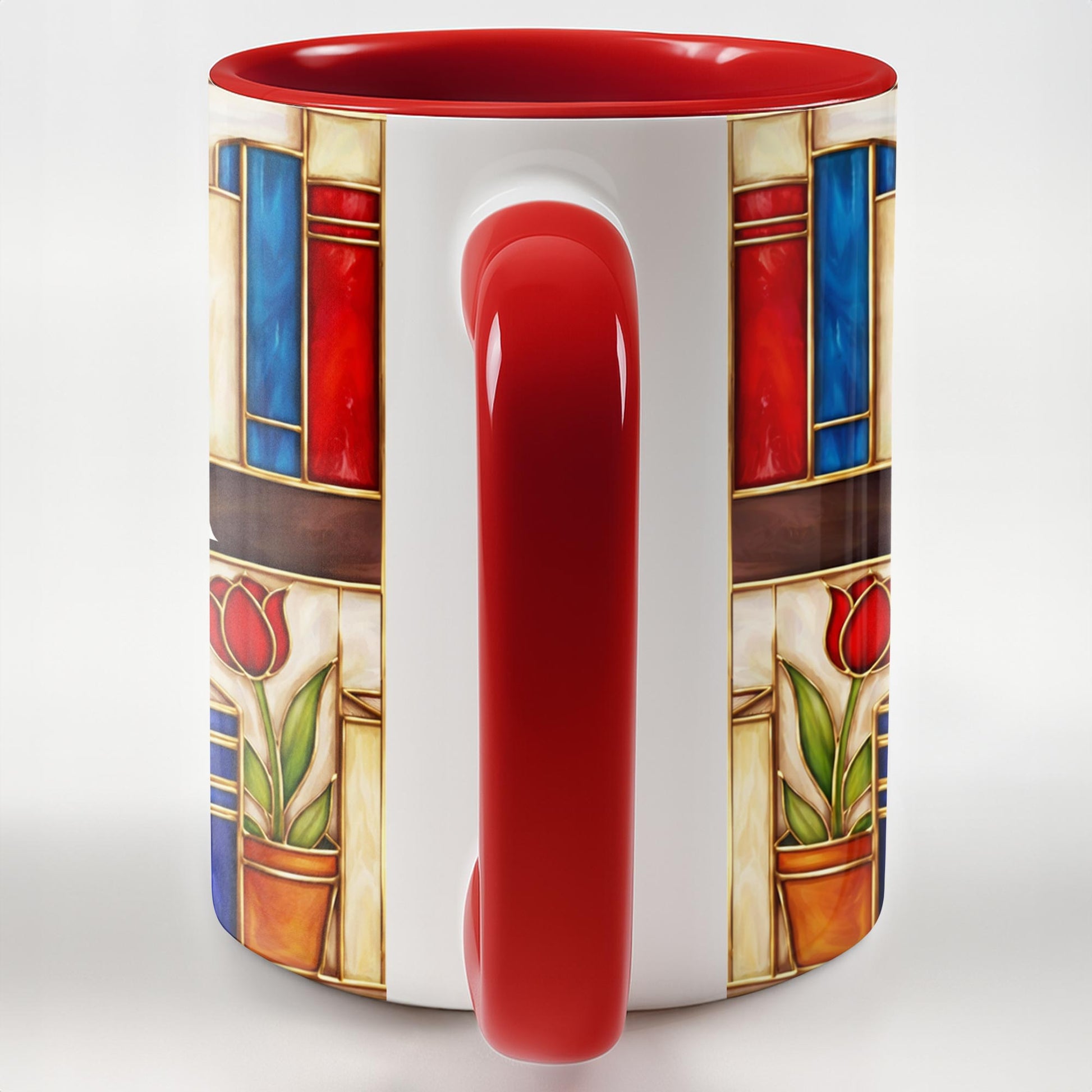 To My Favorite Book Lover, Books And Tulips Design