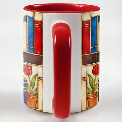 To My Favorite Book Lover, Books And Tulips Design