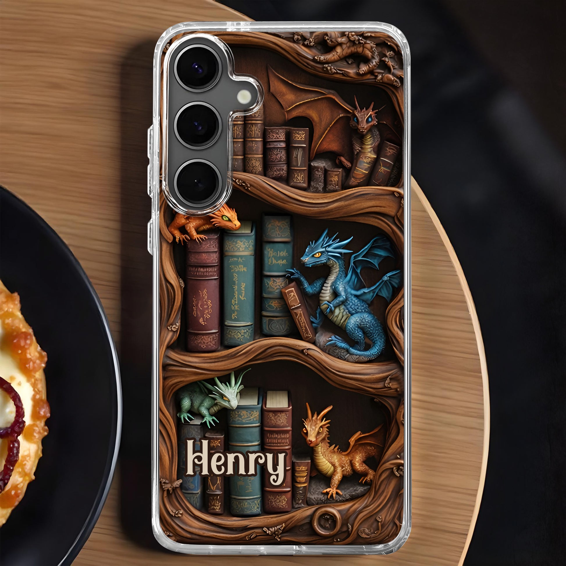 Daniel, Dragons And Books Fantasy Design