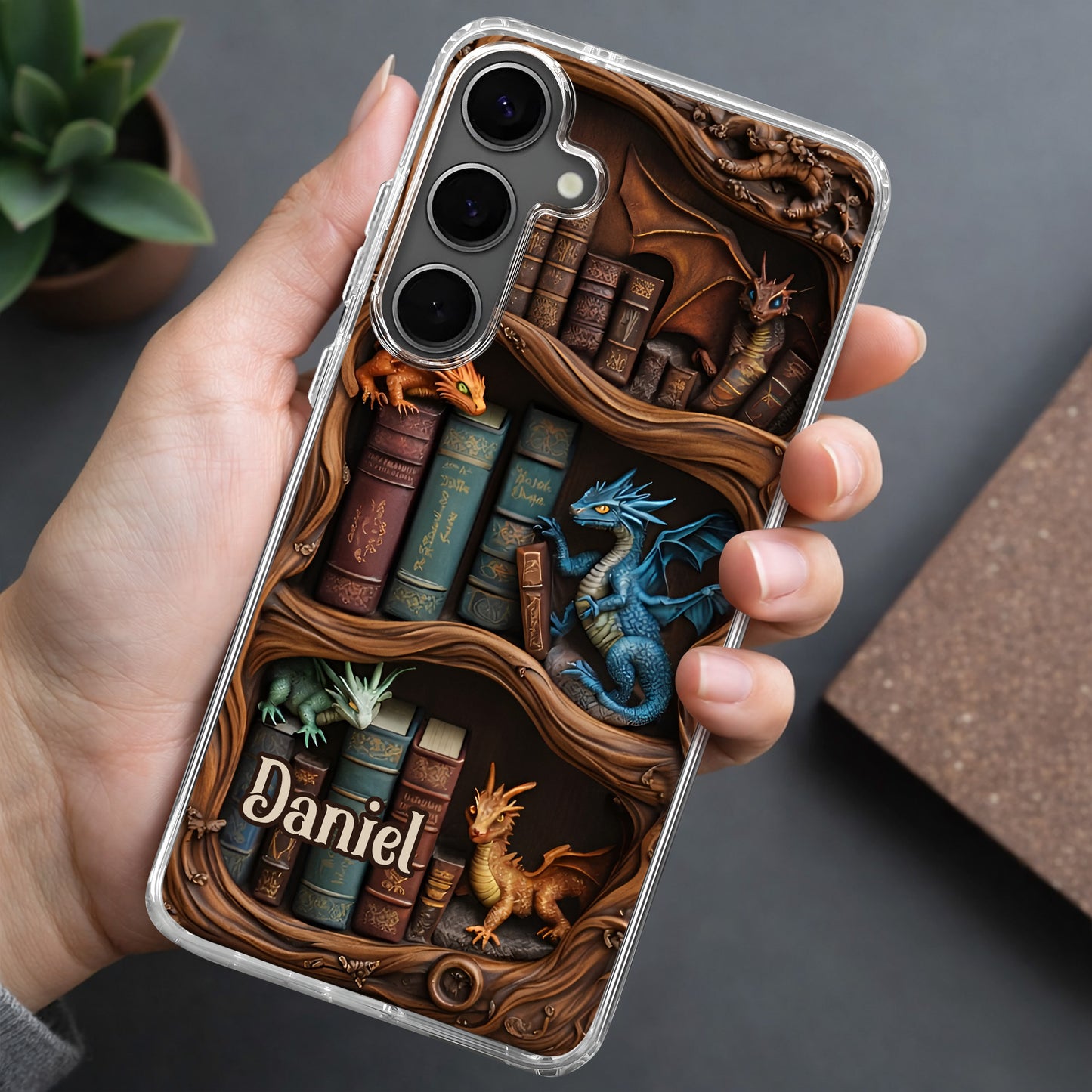 Daniel, Dragons And Books Fantasy Design