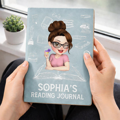 My Reading Journal With Books And Pen