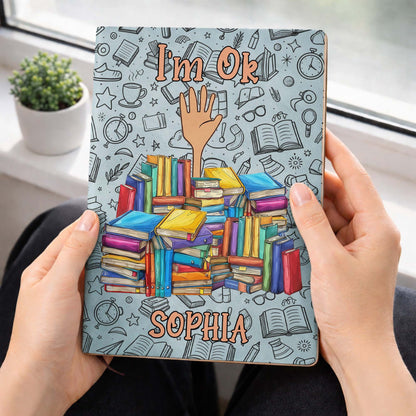 I'm Ok, Books And Coffee Design