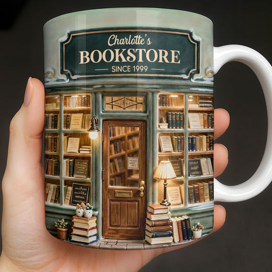 My Bookstore Since, Cozy Bookshelf Design