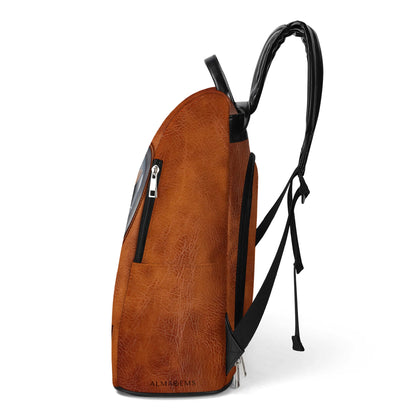 Custom Image - Little Kitty. Financial Burden - Personalized Leather BackPack - BP_CAT01