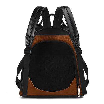 Mon avocat ou mes chats - Sac à dos en cuir personnalisé - BP_CAT02