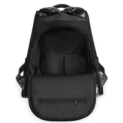 Imagen personalizada, El astronauta - Mochila de cuero personalizada - BP_CAT06