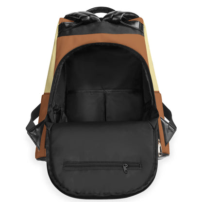 Et elle a soulevé lourdement pour toujours - Sac à dos en cuir personnalisé - BP_FN02