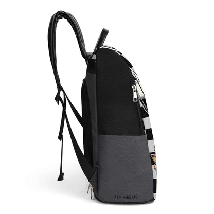 And HE Lifted Heavily Ever After - Personalized Custom Leather BackPack - BP_FN04