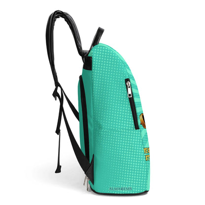 Life Is Short, Lift Heavy, And Pray Often - Personalized Custom Leather BackPack - BP_FN07