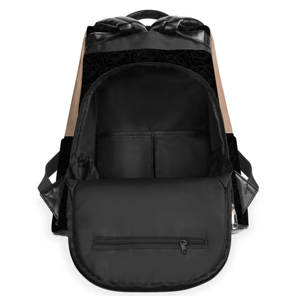 Thick Thighs And Sleep Deprived - Personalized Custom Leather BackPack - BP_FN11