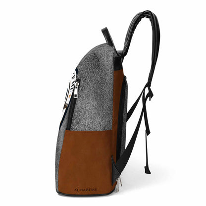 If You Want To Lift - Personalized Custom Leather BackPack - BP_FN14