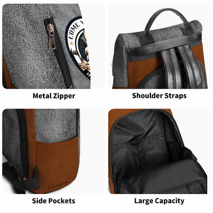 If You Want To Lift - Personalized Custom Leather BackPack - BP_FN14