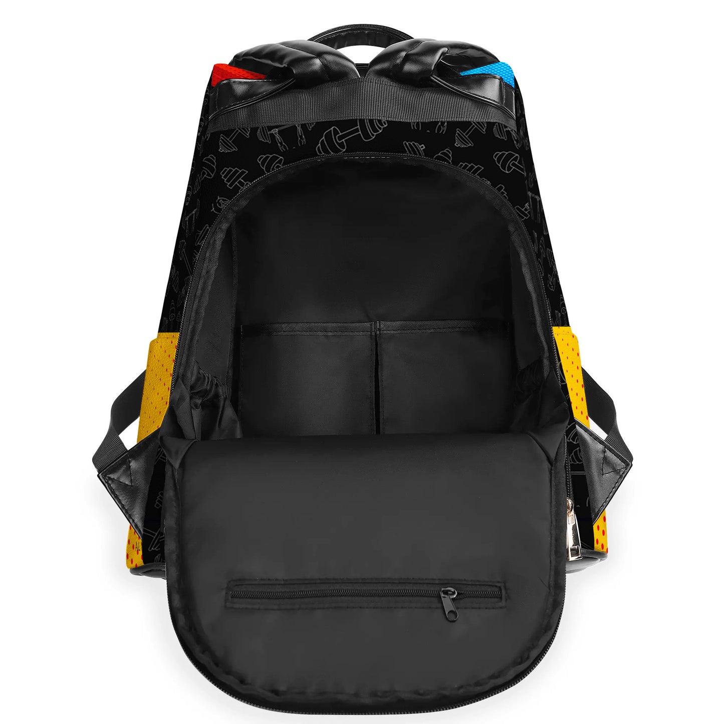 QUIET, I'm Doing Math - Personalized Custom Leather BackPack - BP_FN16