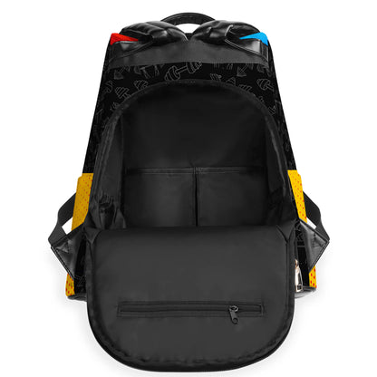 QUIET, I'm Doing Math - Personalized Custom Leather BackPack - BP_FN16